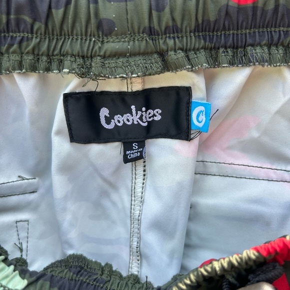 Cookies Camo Jogger Pants Cargo Pants Cargo Pockets Athleisure S1ze Small - Picture 3 of 5